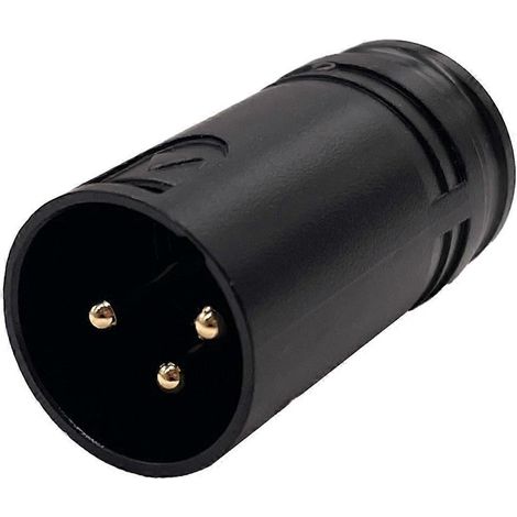 Lot de 20 connecteurs XLR professionnels à 3 broches coudés mâles et femelles. (1/5)