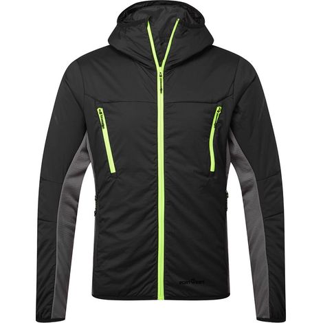 Portwest EV4 Isolierende Hybridjacke Lang Schwarz 3XL (1/2)