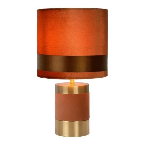 Lampada tavolo Lucide Extravaganza Frizzle marrone E14 40W