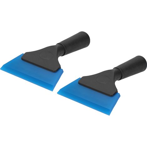 2 Pièces Raclette de Voiture Anti-Gel Grattoir à Glace pour Pare-Brise Nettoyage Hiver