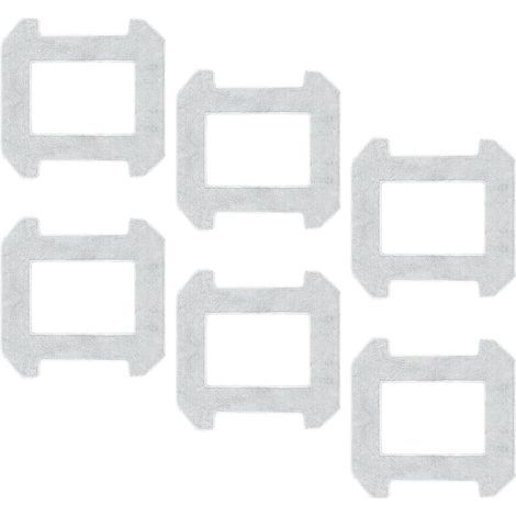 Applicable 6 pièces pièce de rechange pour serpillières pour Dreame C1 /C1 Station chiffons de lavettes Robot accessoires en tissu de nettoyage chiffon de nettoyage (1/4)