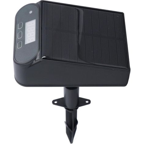 SJLERST Système d'irrigation automatique solaire pour plantes en pot, kit d'égouttement automatique pour plantes en pot d'extérieur, dispositifs d'arrosage automatique pour plantes