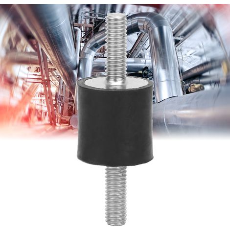 4 supports en caoutchouc M6 mâles anti-vibrations Silentblock Bobins pour voiture et bateau (VV2020 M618) (1/5)
