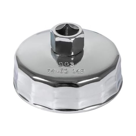 Clé à filtre huile de 74 mm 14 cannelures Outil démontage pour Mercedes Benz, Sprinter, Audi, Volkswagen, Mazda, etc. - (1/5)