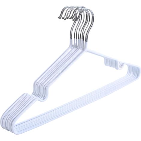 Porte Chemises, Lot de 10 Porte Vêtements pour Placard avec Rainures (1/5)