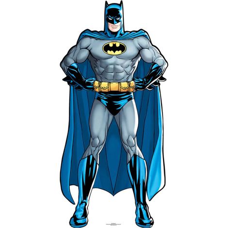 Figurine en carton Batman rétro (année 1950) DC Comics Hauteur 92 cm (1/5)