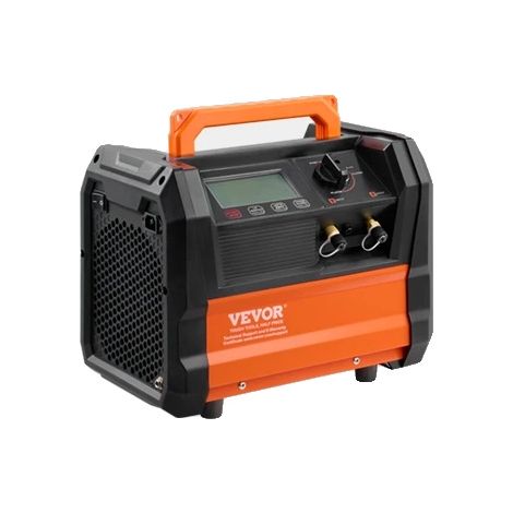 Recuperador de refrigerante, doble cilindro, motor de alta velocidad, 1 HP (1/2)