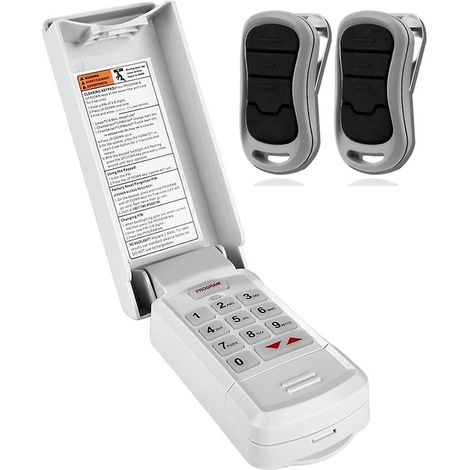 Clavier d'ouvre-porte de garage -R et lot de 2 télécommandes à 3 boutons G3T-R, pour la technologie Genie Intellicode et (1/5)