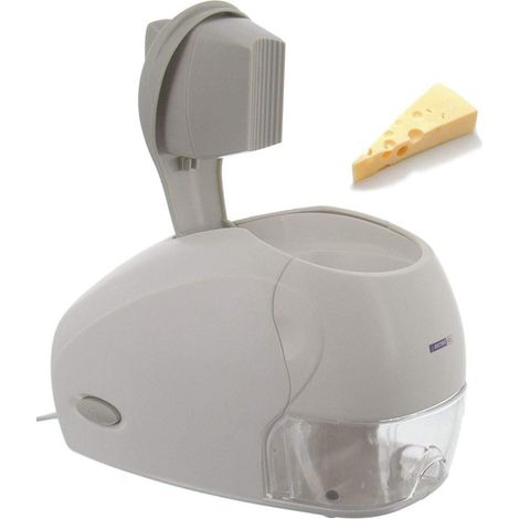 TrAdE Shop Traesio - Grattugia Elettrica Professionale 250w Per Formaggio Con Contenitore E Rullo - (1/5)
