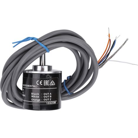 Codeur AB 2 phases anti-interférence pour robots et automatismes, modèle E6B2-CW26C, DC 5-24V, 1000 impulsions/tour (1/5)