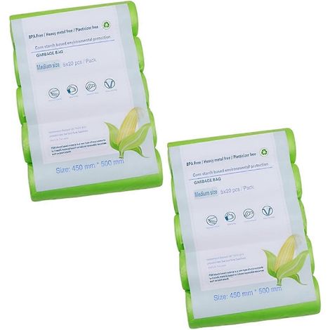 Biologisch abbaubarer Müllbeutel, kompostierbarer Haushaltsmüllbeutel