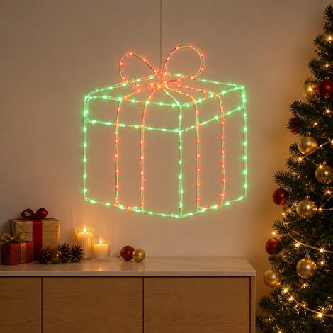 vidaXL Luces de silueta de Navidad para ventana LOVIISA 200 LED (1/5)