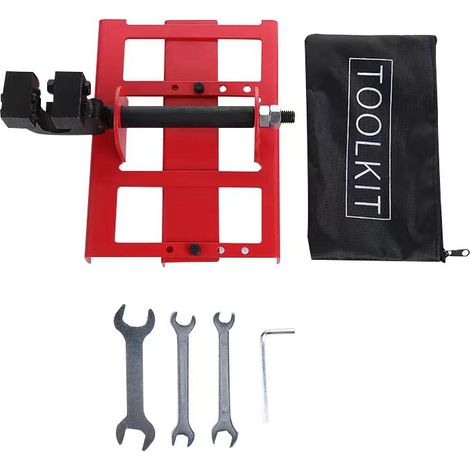 Mini scierie à chaîne Rail de guidage - Tronçonneuse électrique - Kit outils assemblage - Coupe verticale (1/5)