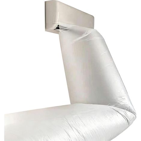 Sac De Soufflage Ac  Sac De Guidage De Soufflage pour Climatiseur  12m Sac De Soufflage Flexible  Coupe Libre, Se Plier Facilement, Alimentation En Air Flexible, pour Domicile, Bureau (1/5)