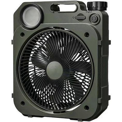 20000mAh Campingventilator, wiederaufladbarer tragbarer Tischventilator A--