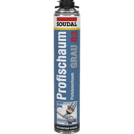 Soudal Profi-Pistolenschaum 38L Ausbeute - B3 - für Montage und Dämmung (1/5)