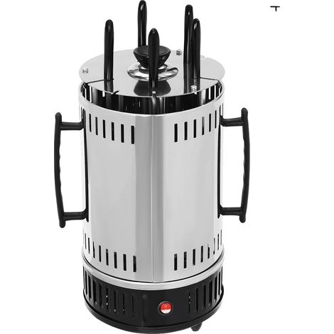 Gril Électrique Vertical, Puissance 1000W, Température de Chauffage 400-500℃, Bac à Huile (1/2)
