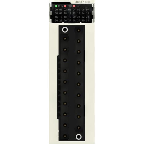 Modicon X80 - module 16 sorties TOR - statique - 24Vcc - durci