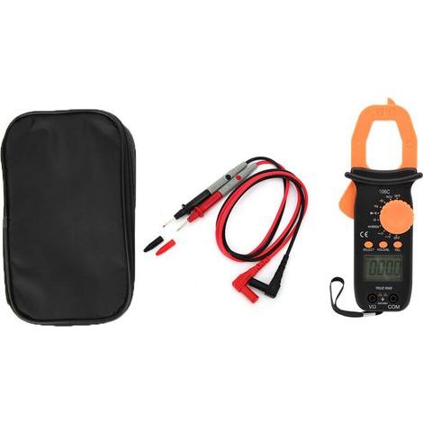 Pince multimètre numérique Portable polyvalente, mesure avec écran LCD rétroéclairé (1/4)