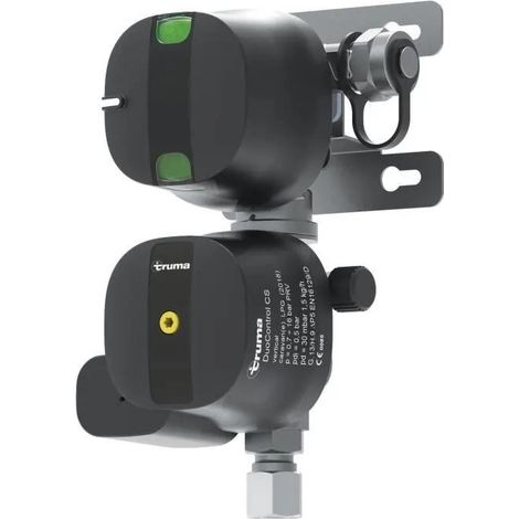 Truma DuoControl CS Gasdruckregler schwarz
