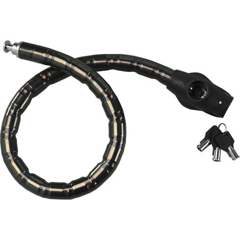 Boa, cavo antifurto Ø 24 mm in acciaio plastificato - 120 cm (1/2)