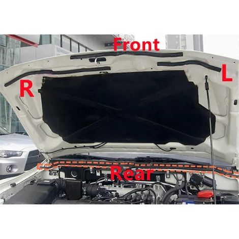 Joint d'étanchéité de capot avant en caoutchouc pour Mitsubishi Montero Pajero Shogun V63 V66 V67 V68 V7 (1/4)