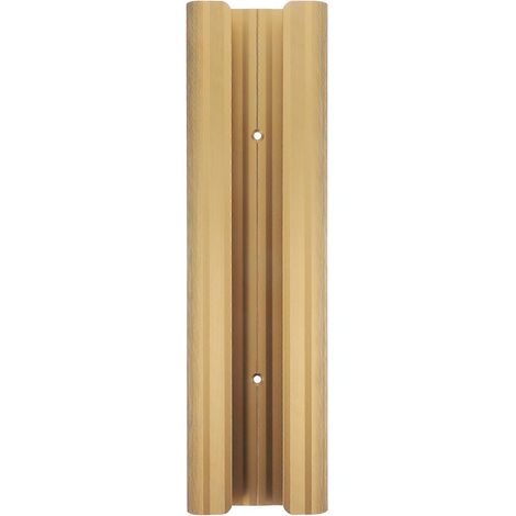Porte-verres à vin sous étagère, étagère à verres en acier inoxydable, support à verres sous meuble-31.5X8.5CM-Golden