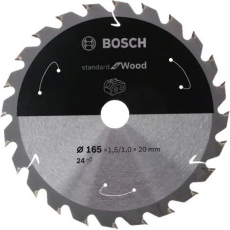 Bosch Standard for Wood Lama per troncatrice 254x30 mm per legno (1/2)