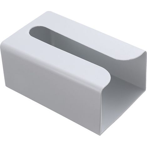 Boîte À Essuie-Tout - Fixation Murale Sans Perçage - Pour Salle De Bain Cuisine - Adhésif Renforcé - Compatible Sur Verre Marbre Carrelage Lisse - 1 Pièce (1/5)