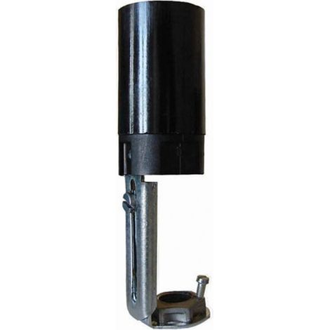 Supporto E14 TIBELEC, plastica, nero 60 W CENTRALE BRICO