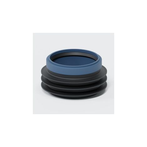 PO Übergang von Spitzende auf Muffe anderer Werkst.POLO-KAL DN 110/129-138mm (1/3)