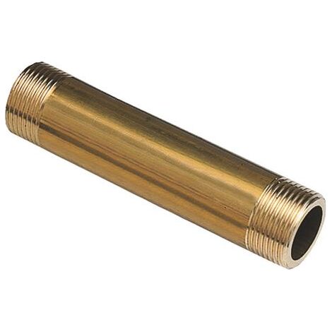Tube d'attente en laiton pour compteur d'eau L=110mm