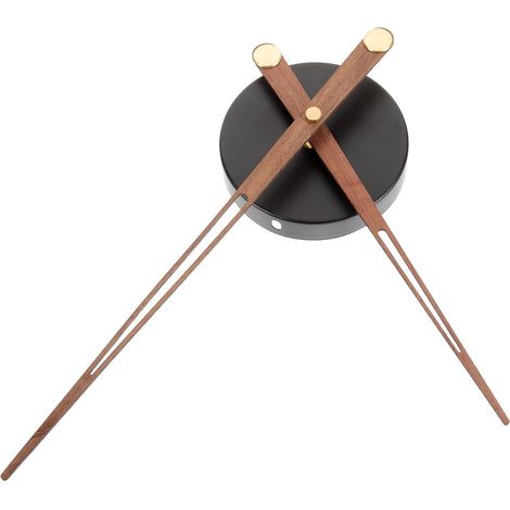 Mouvement Horloge Murale Silencieux avec Grandes Aiguilles Bois Massif Mécanisme DIY pour Remplacement Et Création De Pendule Salon Accessoire Horloge Pratique Et Facile à Installe (1/5)