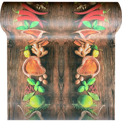 Tappeto Passatoia Cucina Antiscivolo Larghezza Maxi 100 Cm Antimacchia Multiuso Corridoio Soggiorno Lavabile Ingresso Camera AmoreperlaTerra - 100x100cm (1/5)