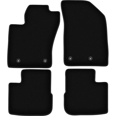 Tappetini BASIC in velluto nero per: Fiat Tipo II hatchback (2015-) (1/5)