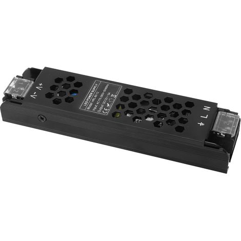 LED-Treiber-Transformator-Netzteil aus Aluminiumlegierung, dünnes Konstantspannungs-Schaltnetzteil, 60 W, AC 170–260 V, DC 12 V (1/5)