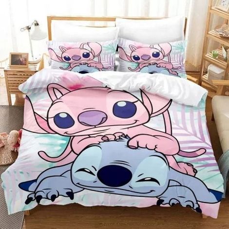 KLVGTIFS PU - Housse de Couette 2 Personne 200x200 cm avec 2 Taie d'oreiller 50x75cm- Ensembles de Housses de Couette en Microfibre (1/5)