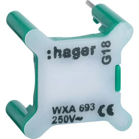 Hager WXA693 Luce verde per interruttore galleria 230V