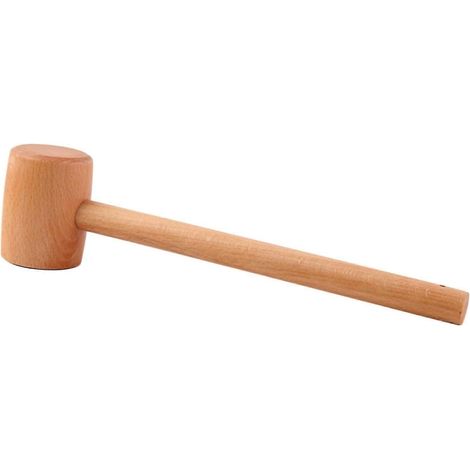 Marteau en bois résistant aux chocs, maillet de charpentier portable pour le travail du bois