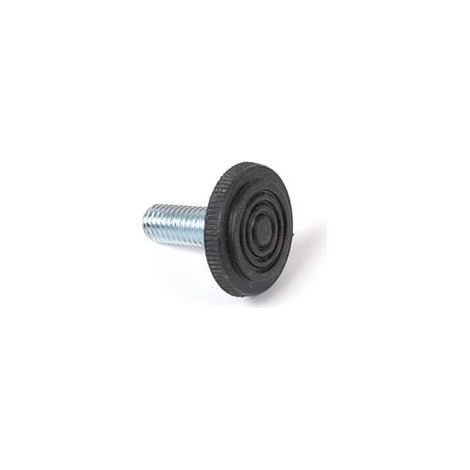 PIEDINO REGOLABILE M10X25 NERO
