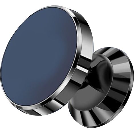 Supporto per telefono da cruscotto auto, robusto, portatile, stabile, antiscivolo, affidabile, per auto nera lucida. (1/4)
