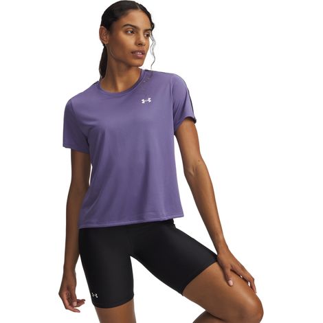 Camiseta Under Armour Tech WM Tape SS para mujer, talla S (1/4)