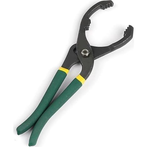 Pince à filtre huile, outil de retrait clé huile réglable, pour motos, voitures, Ø 40 mm 150 mm, 24 cm - (1/5)
