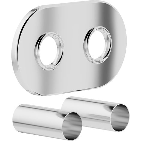 Mexen Uni-Term R conjunto de cubierta doble para radiador, cromo - W905-000-01 (1/3)