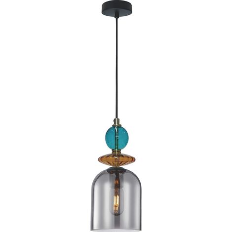 Sospensione Tropea vetro fumé E27 1 luce Light Prestige (1/5)
