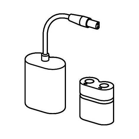 VIEGA 828370 Compartiment à piles électronique 9122.3 (1/2)