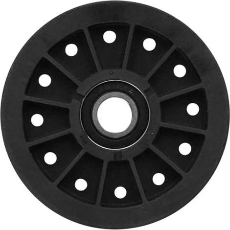 Poulie de renvoi plate 109-4077 pour Toro pour timecutter pour hustler pour raptor tracteur tondeuse à gazon guide de courroie 11,7 cm (1/5)