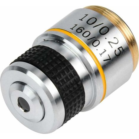 10X 185 Objectifs Achromatiques pour Microscope Biologique160 / 0,17 (1/5)