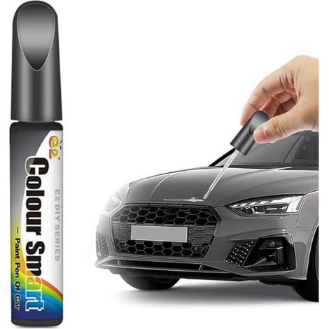 Lackkratzer-Ausbesserungsstift, Lackausbesserungsstift, Auto-Ausbesserungsstift, Autokratzer-Ausbesserungsstift (Grau, 1 Stück) (1/4)