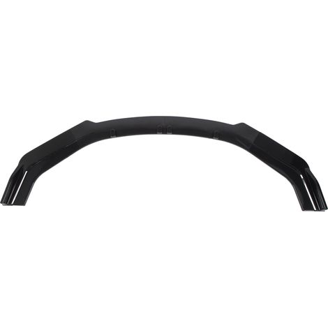 Lèvre de Pare-Choc Avant Universel en Fibre de Carbone, Spoiler Diffuseur Kit 4 Pièces, Style Rugueux, Compatible Auto (1/5)